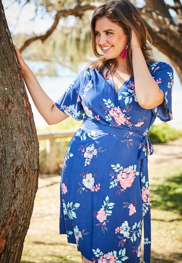 Curvy Dresses - Summer wrap dresses for fuller bust – Jeuje Clothing